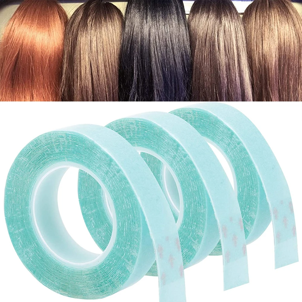 

12pcs/Lot 3yards Lace Front Wig Tape Waterproof Hair Extension Tape Strong Hold Double Sided Adhesive Tape For Toupees Hairpiece