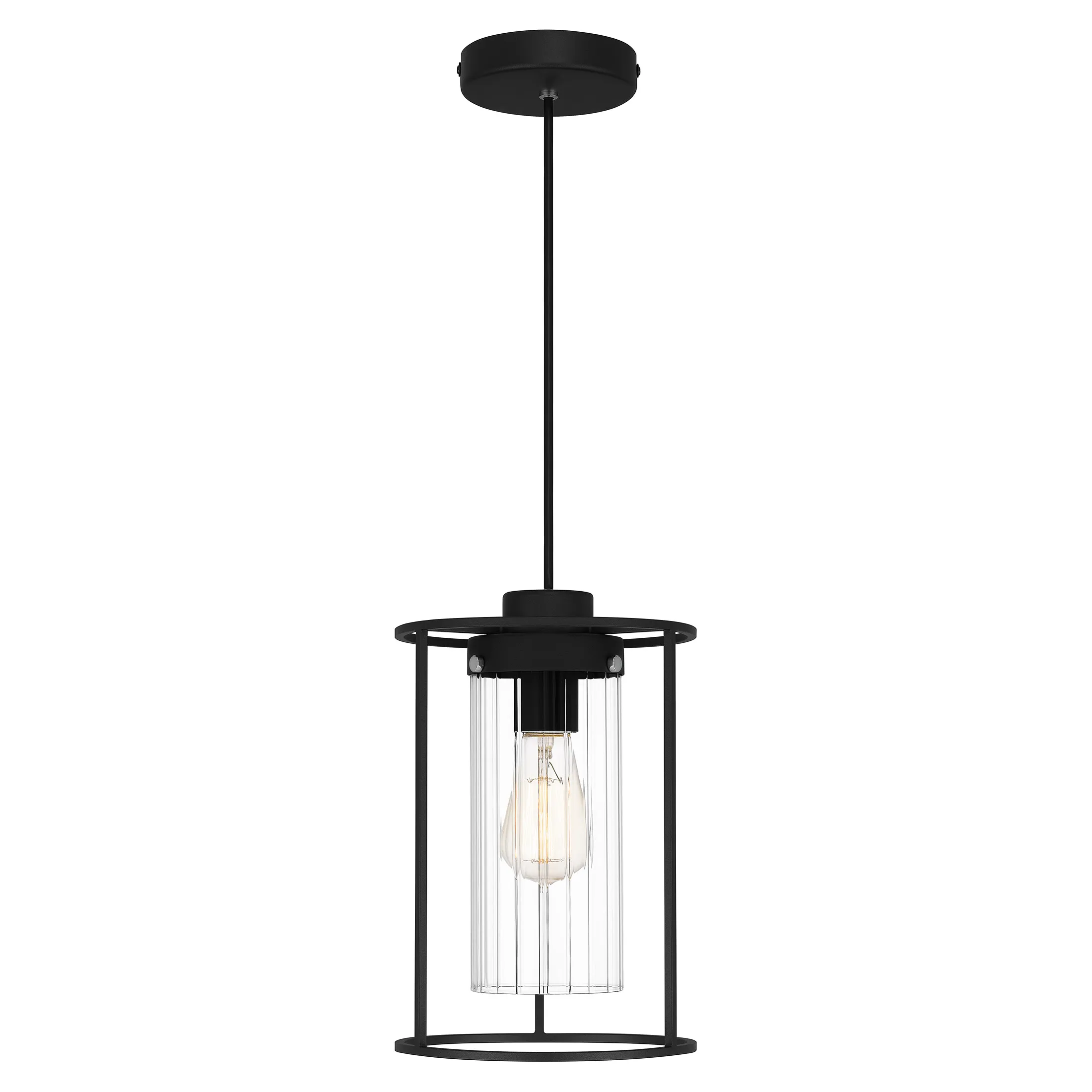 

Riverwalk 1-Light Earth Black Mini Pendant