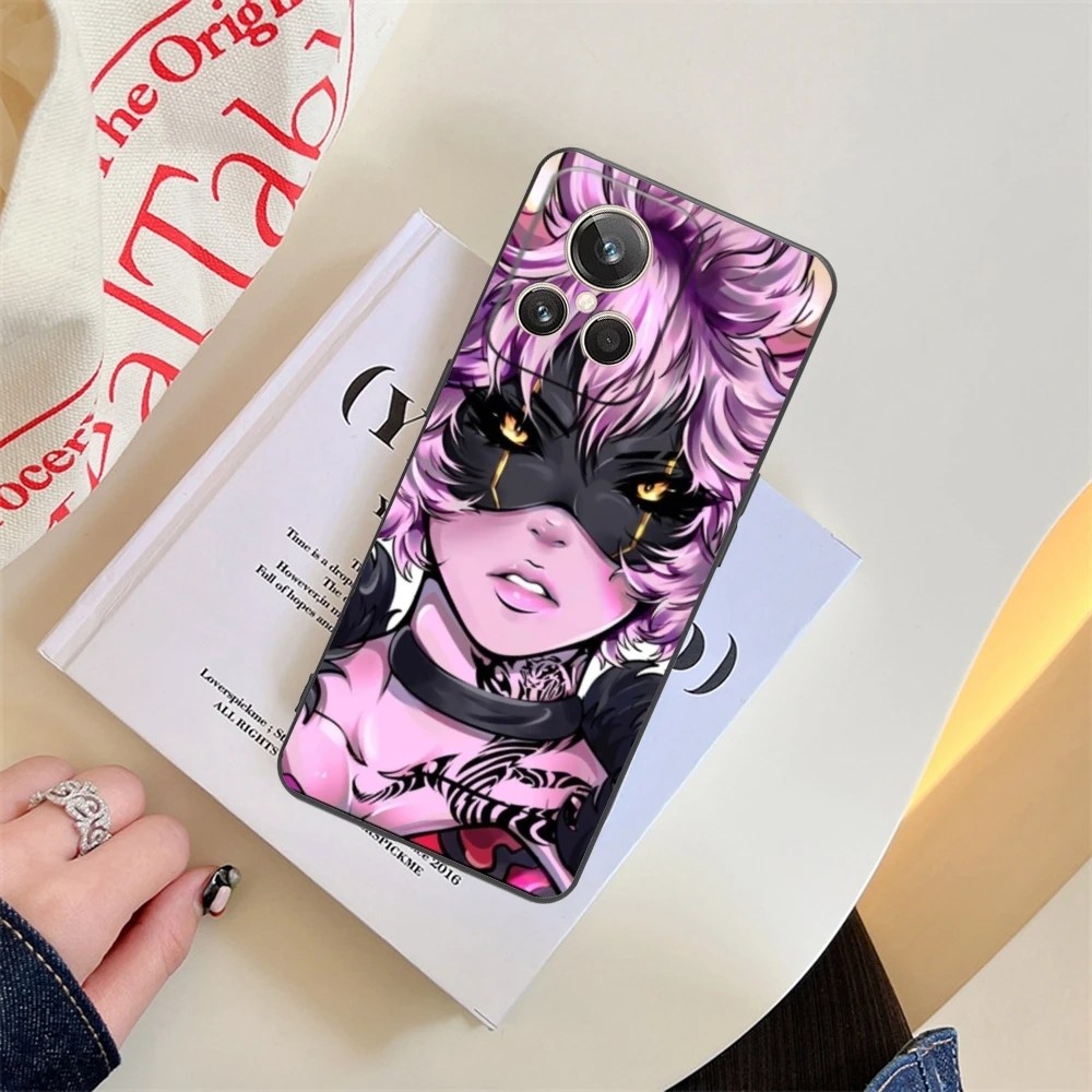 Черный мягкий чехол для телефона с изображением героя мины Ashido мобильный телефон