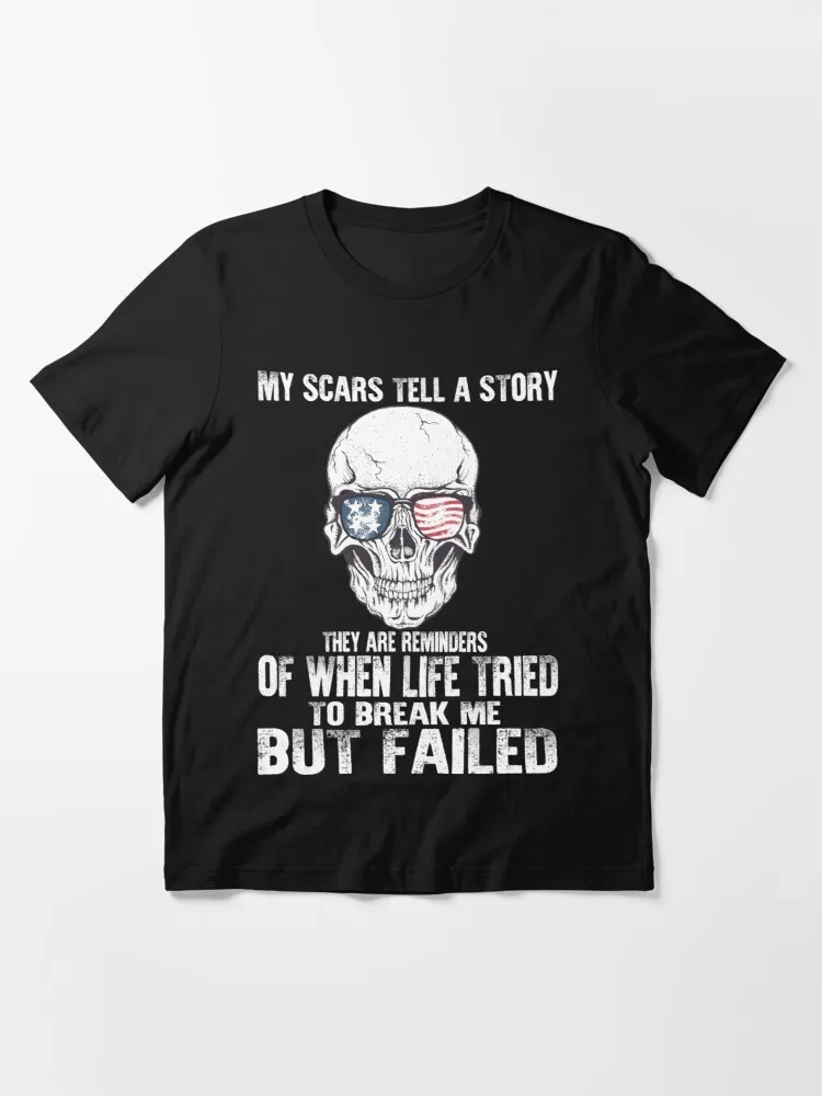 My Scars Tell Me A Story t shirt for Husqvarna HONDA Benelli Suzuki Buell Cagiva CCM | Shirts &amp Tops