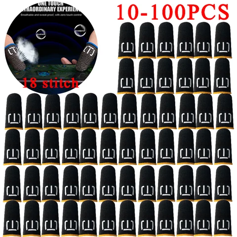 100-10 шт., противоскользящие Игровые перчатки для PUBG
