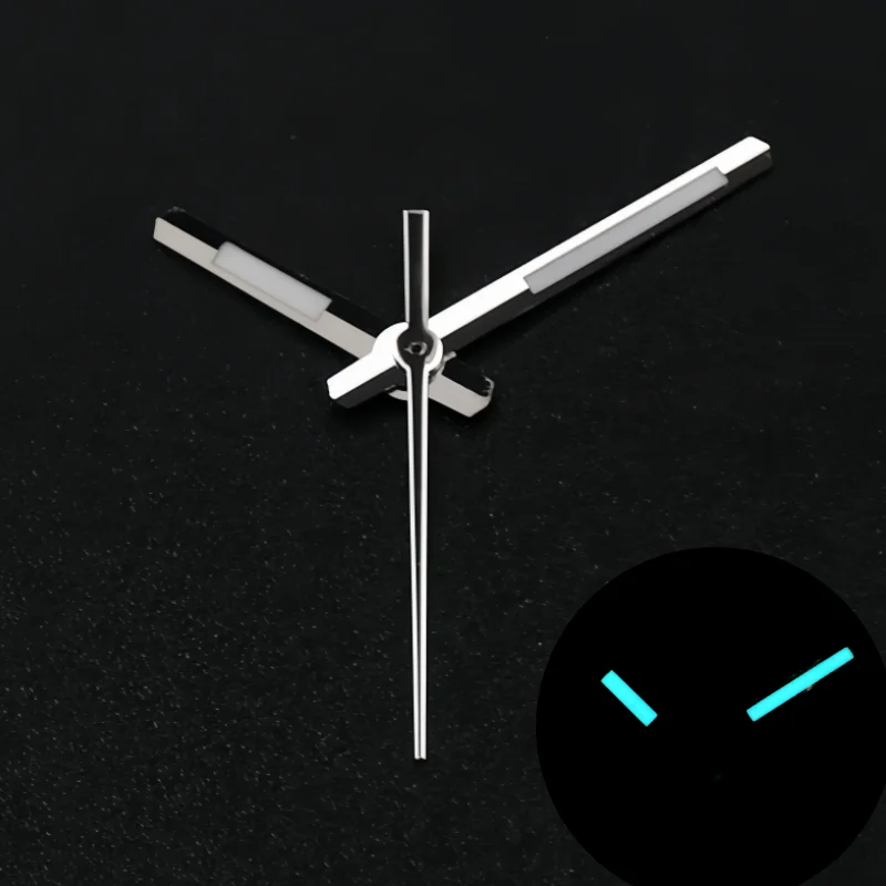 Новые стрелки часов с C3 Bgw9 зеленые синие светящиеся для Seik Nh35 Nh36 NH34 механический