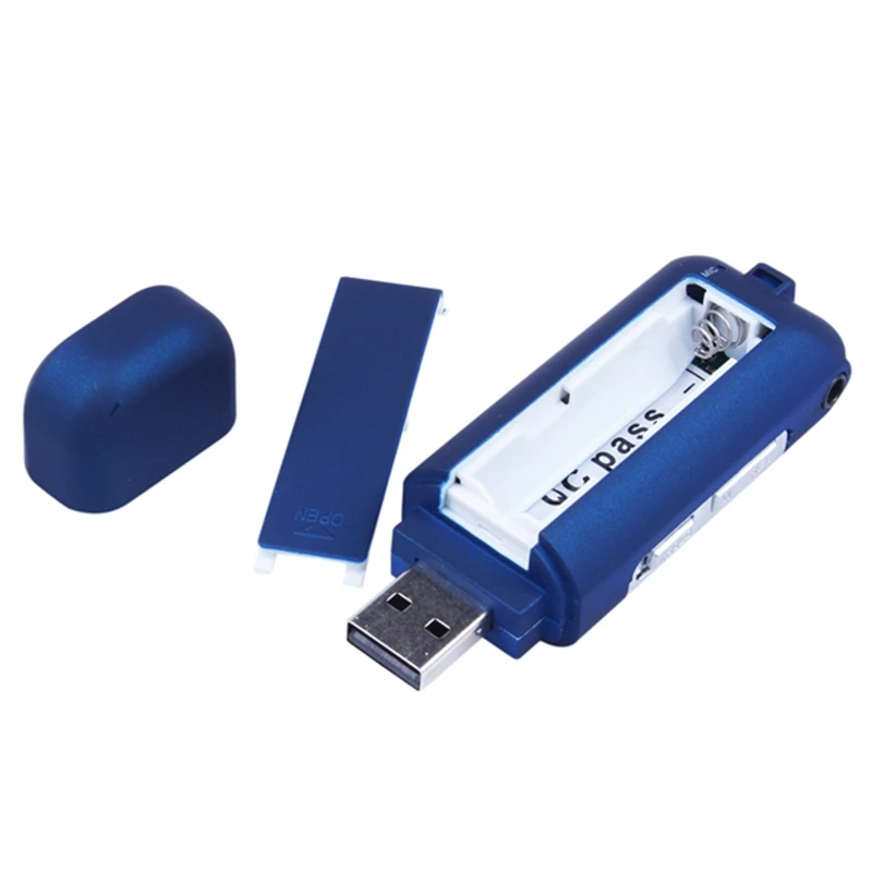 Mp3 Player 4GB U Disk Music Supports Replaceable AAA Battery Recording |