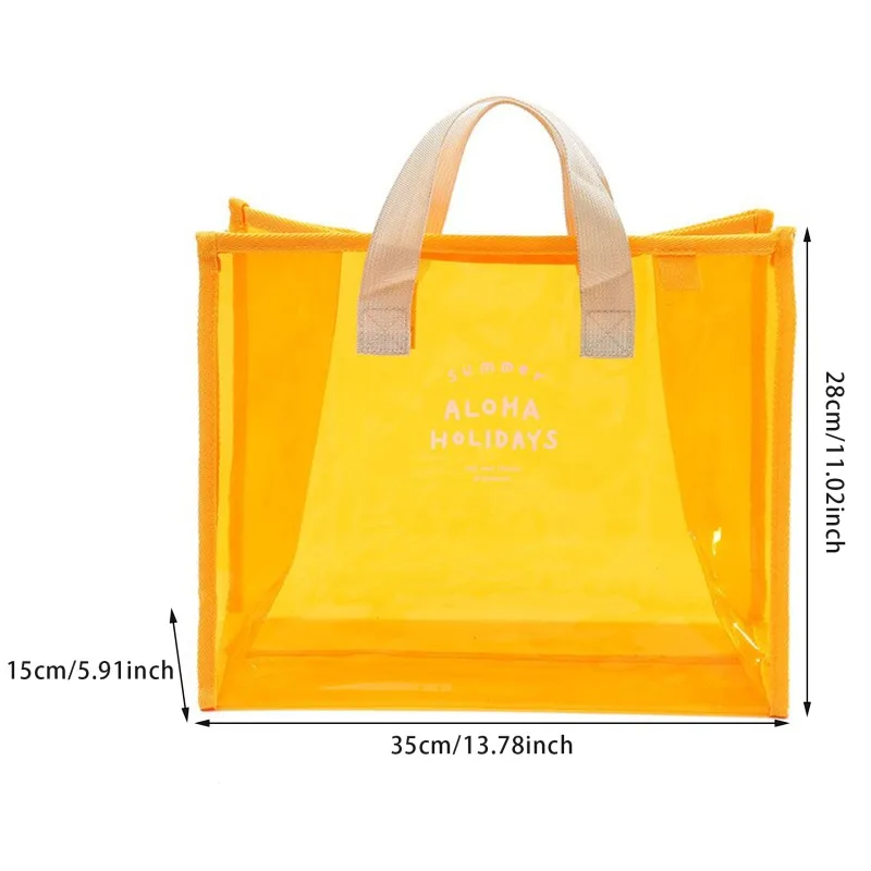 Портативная водонепроницаемая пляжная сумка LKEEP для плавания PVCH большой емкости