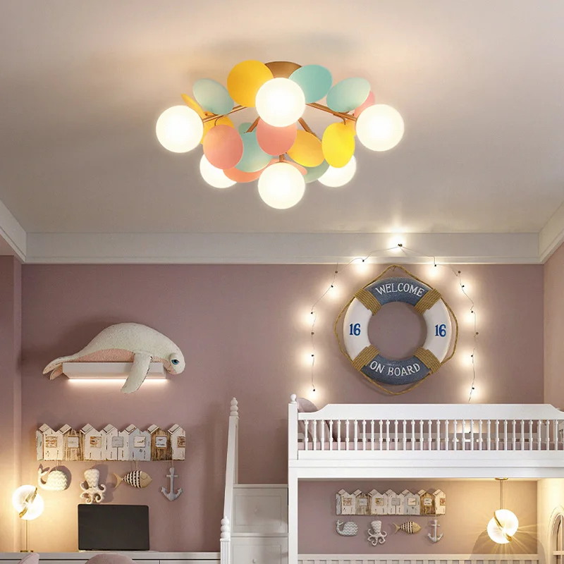 Modern Ceiling Lamp For Children's Room Aisle Led Decor Chandelier Bedroom Lighting Fixture