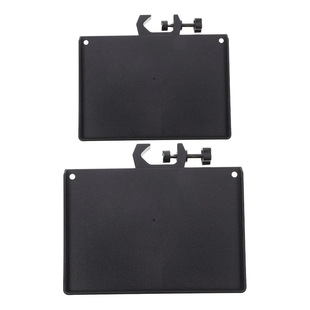 

2pcs Microphone Sound Card Trays Mic Stand Trays Microphone Clamp Holders