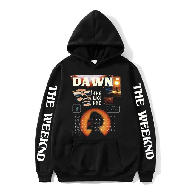

Awesome The Weeknd Dawn FM Hoodie Men's Oversized Sweatshirt Unisex Spring Autumn Hoodies Men Women Hip Hop Fashion Streetwear