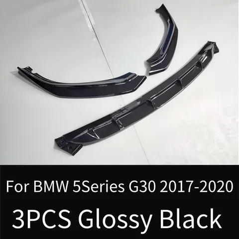 Для BMW 5 G30 G31 M 530d 525i 540i 530i 2017-2020, модифицированный сплиттер, дефлектор, передний бампер, защита губ, настройка подбородка, комплект для ремонта кузова