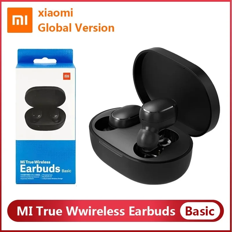 

Xiaomi Redmi Airdots S 2 Earbuds basic Global Version 5.0 TWS Wireless Bluetooth Earphone Mi Ture Earbuds Headset AI Control