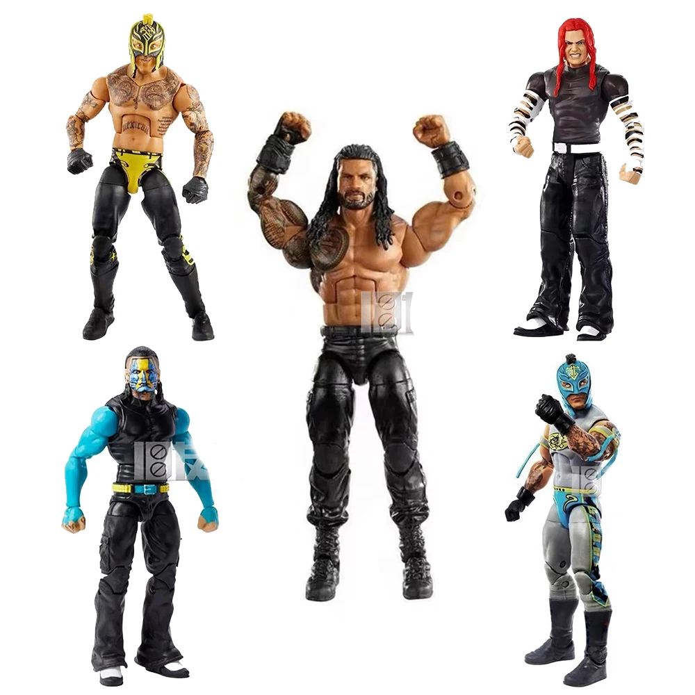 Коллекционная фигурка WWE AEW DA Roman Reigns Rey Mysterio Jeff Hard
