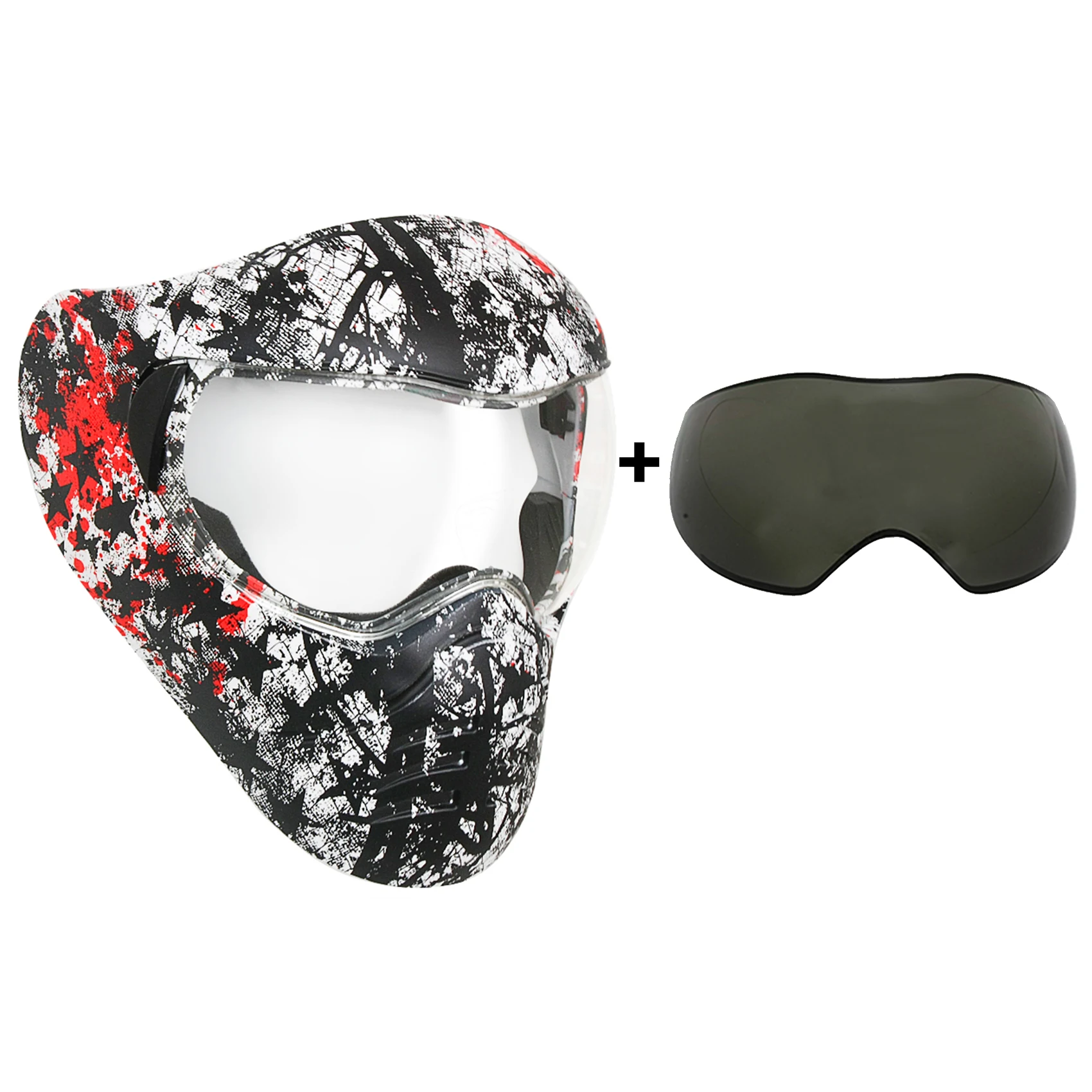 

Спортивная универсальная маска EnzoDate для мотоцикла, велосипеда-внедорожника, квадроцикла, пейнтбола, лодочного спорта, песочных рельсов, снега, моторизации, щит для лица