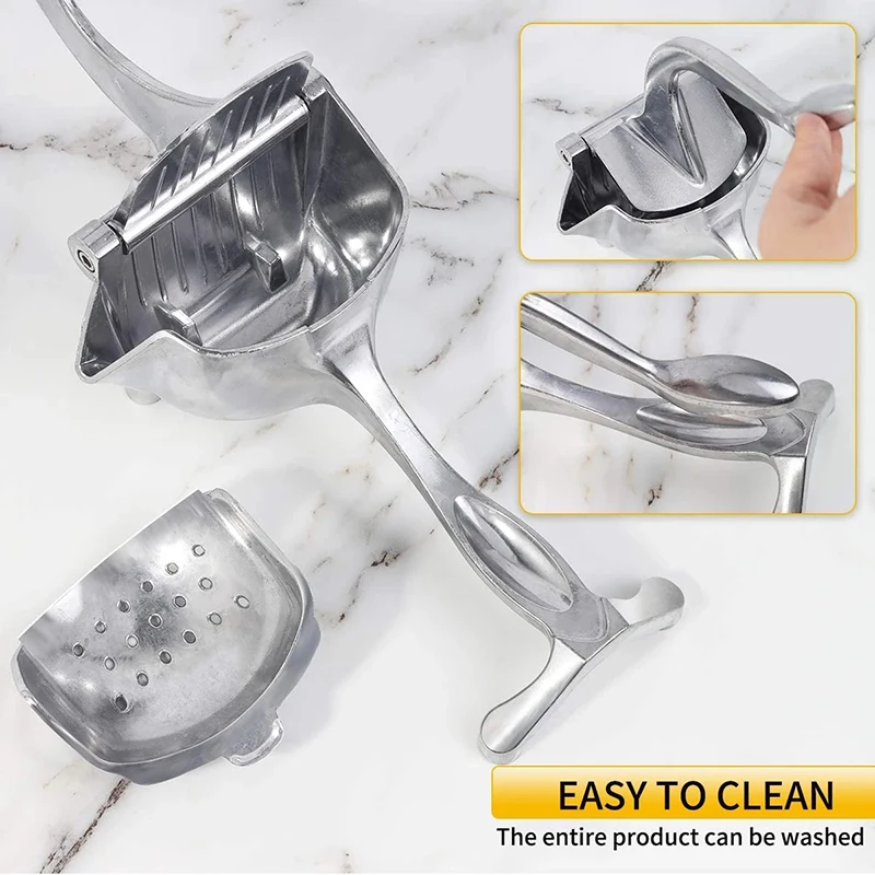 Kitchen Accessories Hand Pressure Orange Juicer Pomegranate Lemon Squeezer Aluminum Alloy Manual Juice Fruit Tool |