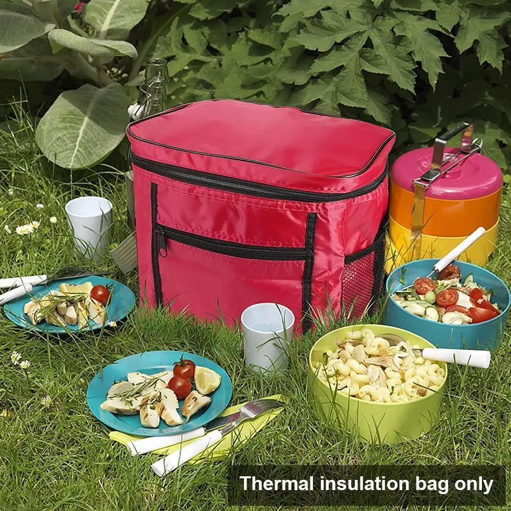 Уличный мешок для льда кемпинга многофункциональная изоляционная льдовая ткань