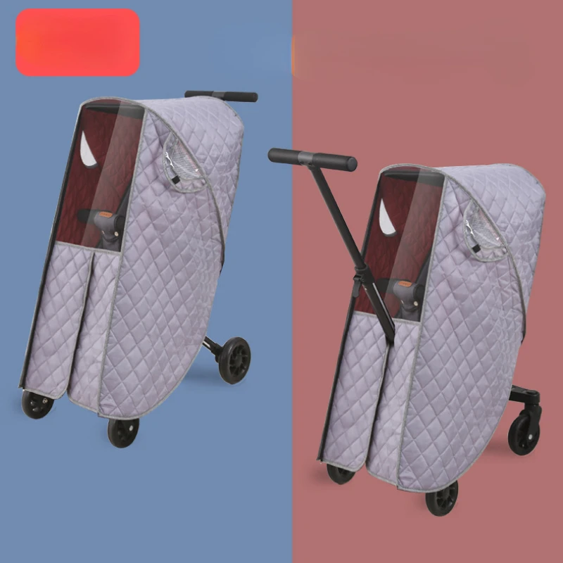 

Детская коляска, дождевик, удобный непромокаемый троллейбус, Аксессуары для младенцев, скользящие, для детей, защита от ветра, теплые продукты по уходу