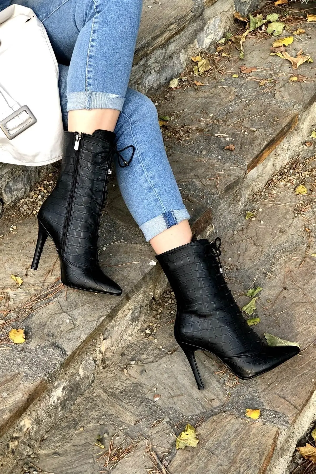 

Women Edge LaceUp Boot Comfortable Ladies Luxury Stylish Female Boots
