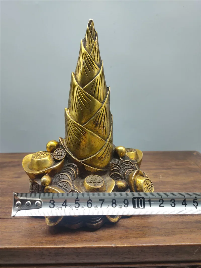 Латунные бамбуковые украшения латунные из побегов бамбука медные слитки бамбук