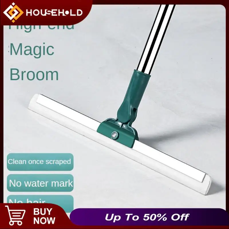 

Artifact Water Sweeping Mop Silicone Hanging Toilet Wiper 2023 Broom Floor Floor Wiper Floor Scraper Household