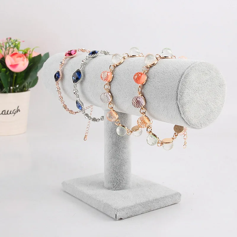 Бархатная Подставка Для Ювелирных Изделий Держатель Цепочки Волос Органайзер