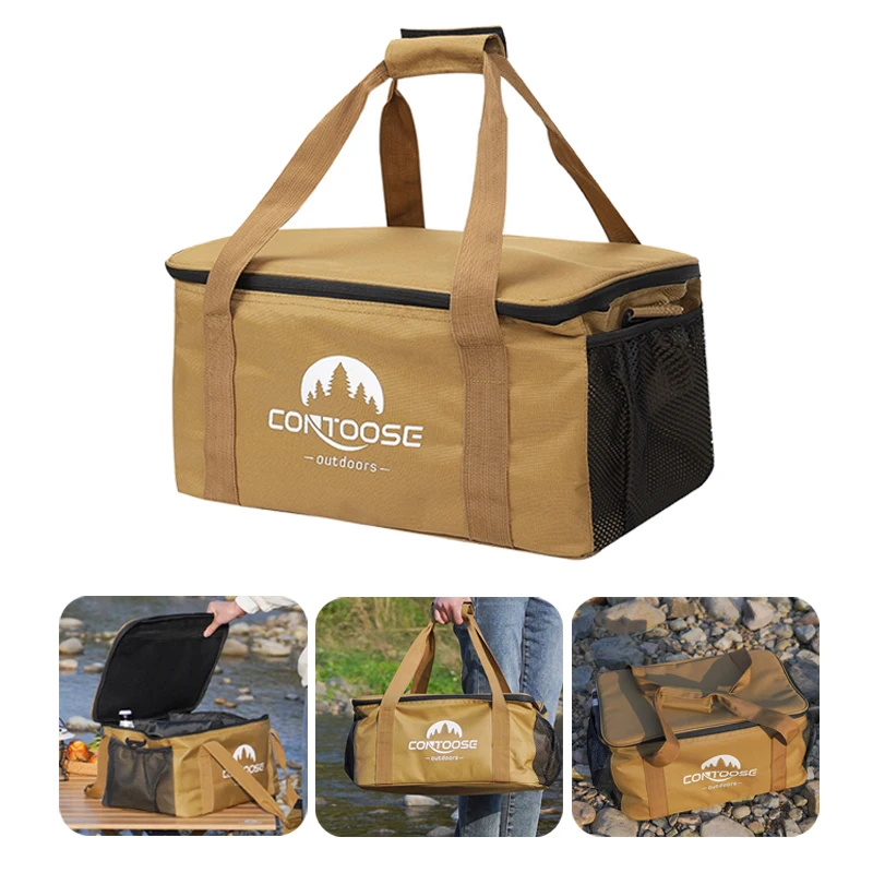 

Пакеты для хранения на газовом баке для кемпинга на открытом воздухе, сумка большой емкости для наземного инструмента для ногтей, газовая к...