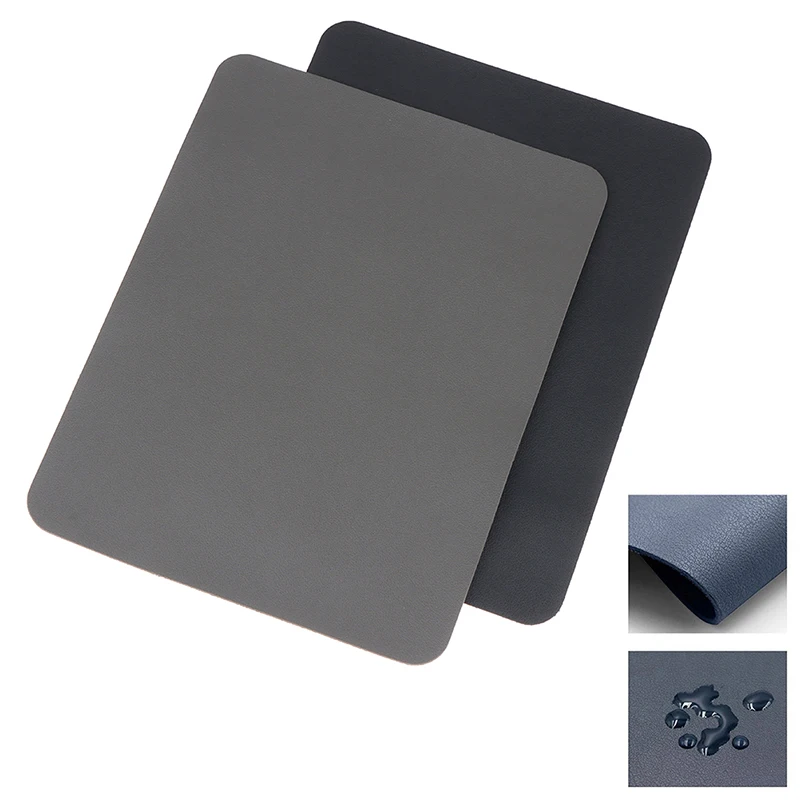 

1 шт., водонепроницаемый Настольный коврик для мыши, из ПУ кожи