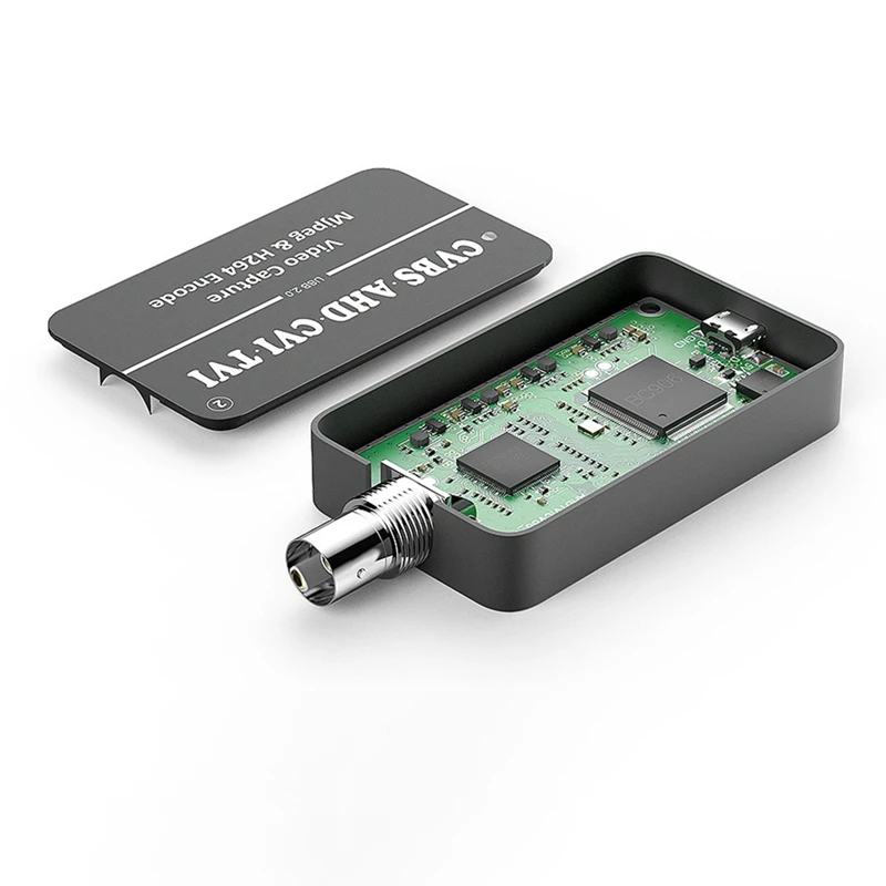 LCC261 1080P CVBS к USB-карту видеозахвата черный H.264 и MJPEG двухстримерный энкодер AHD CVI TVI