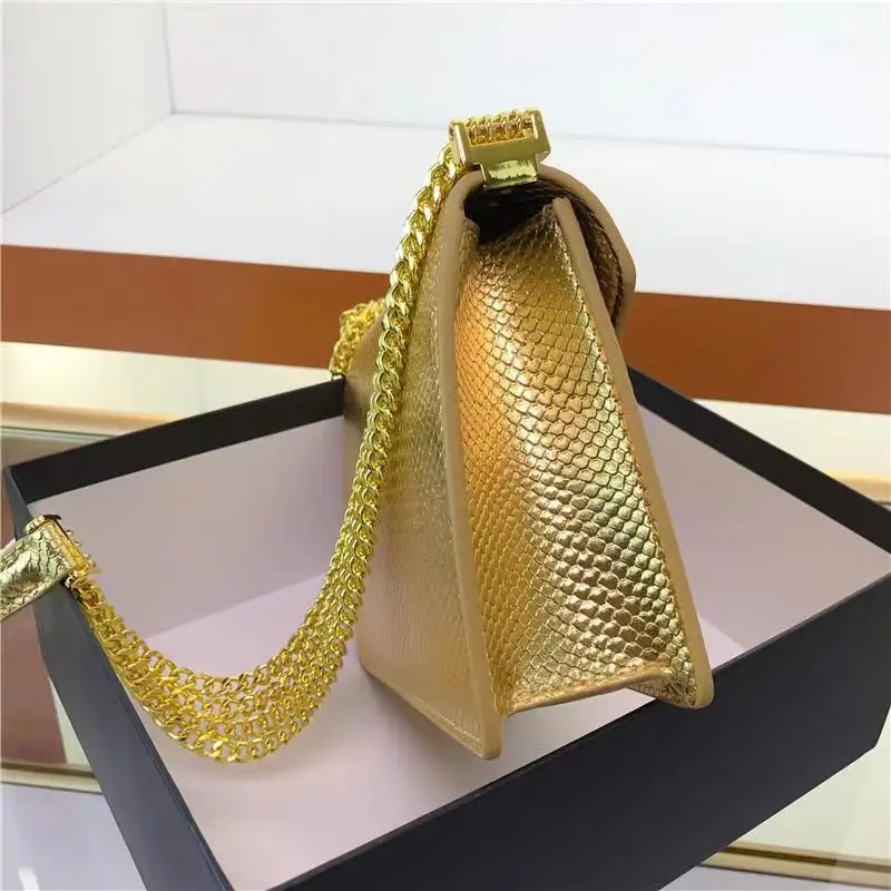 

New Serpentine Crossbody Bags for Women 2023 Luxury Handbags Designer Ladies Hand Shoulder Messenger Bag Sac A Main Female