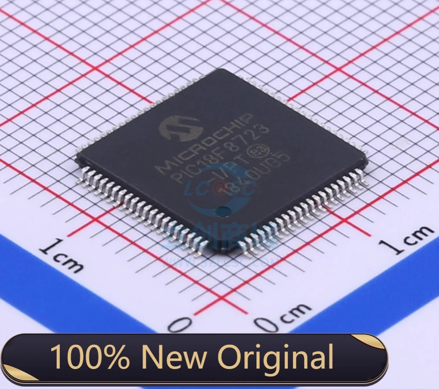 PIC18F8723-I/PT Package TQFP-80 New Original Genuine Microcontroller IC Chip (MCU/MPU/SOC)