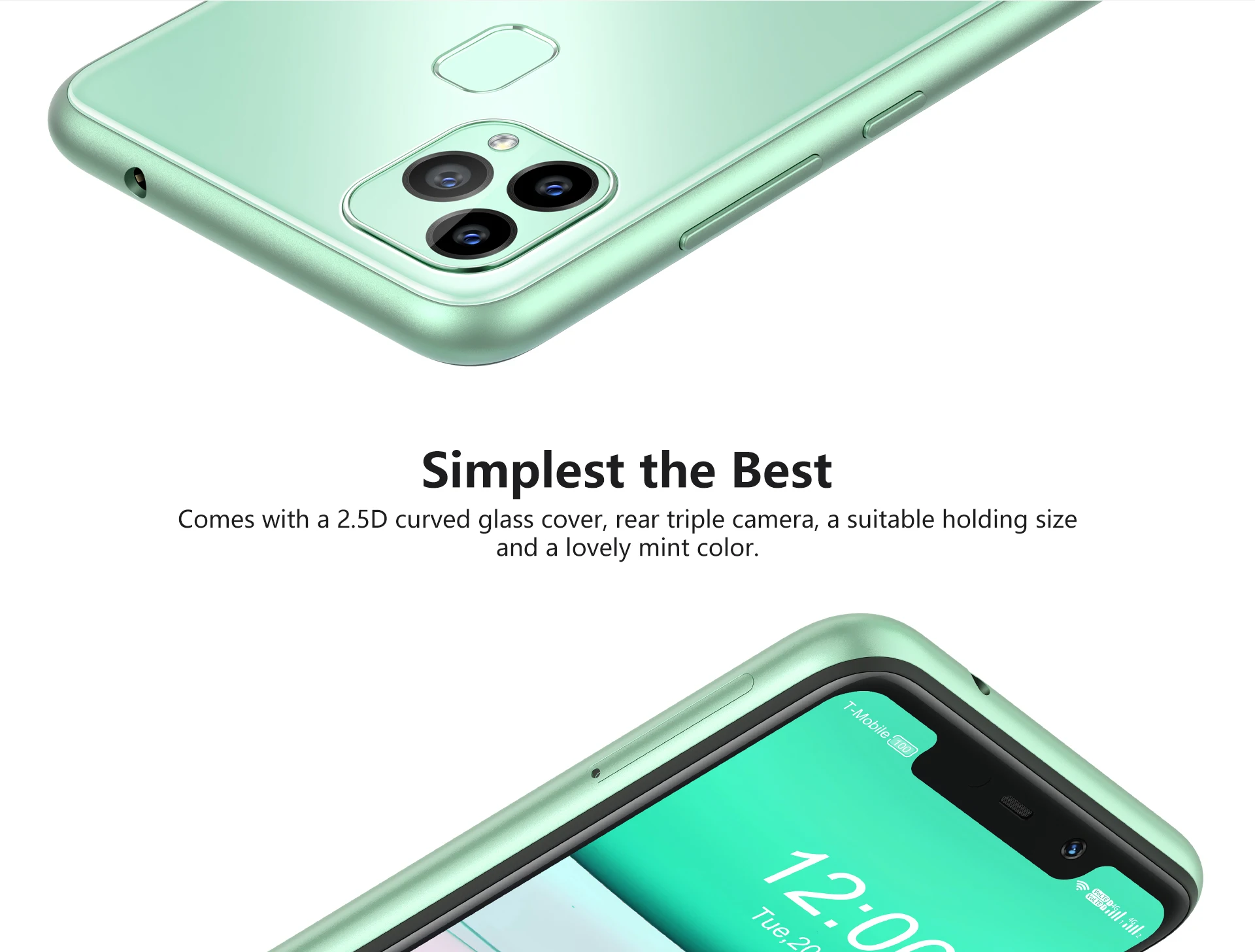Najtaniej OUKITEL C22 4GB 128GB 5.86 ''Smartphone 4000mAh Android 10 Bluetooth 5.0 13MP Tylna Kamera MediaTek MT6761 Czterordzeniowy Telefon Komórkowy
