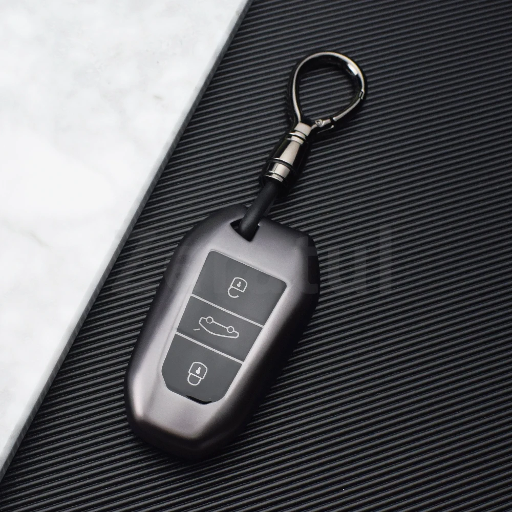 

Soft TPU Car Remote Key Case Cover Shell Fob for Citroen C4 C4L C6 C3-XR DS3 DS4 DS5 Peugeot 308 408 508 2008 3008 4008 5008