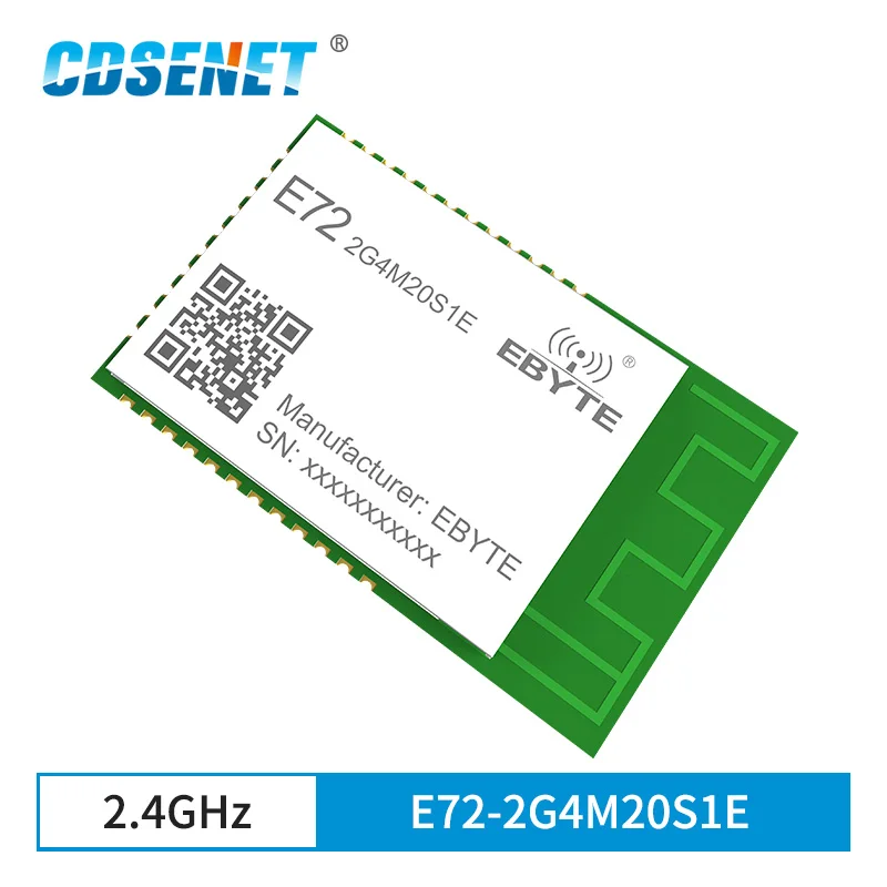 10PCS E72-2G4M20S1E CC2652P  2.4Ghz 20dBm SoC ZigBee BLE Module Wireless Module LP Module Transceiver and Receiver PCB Antenna