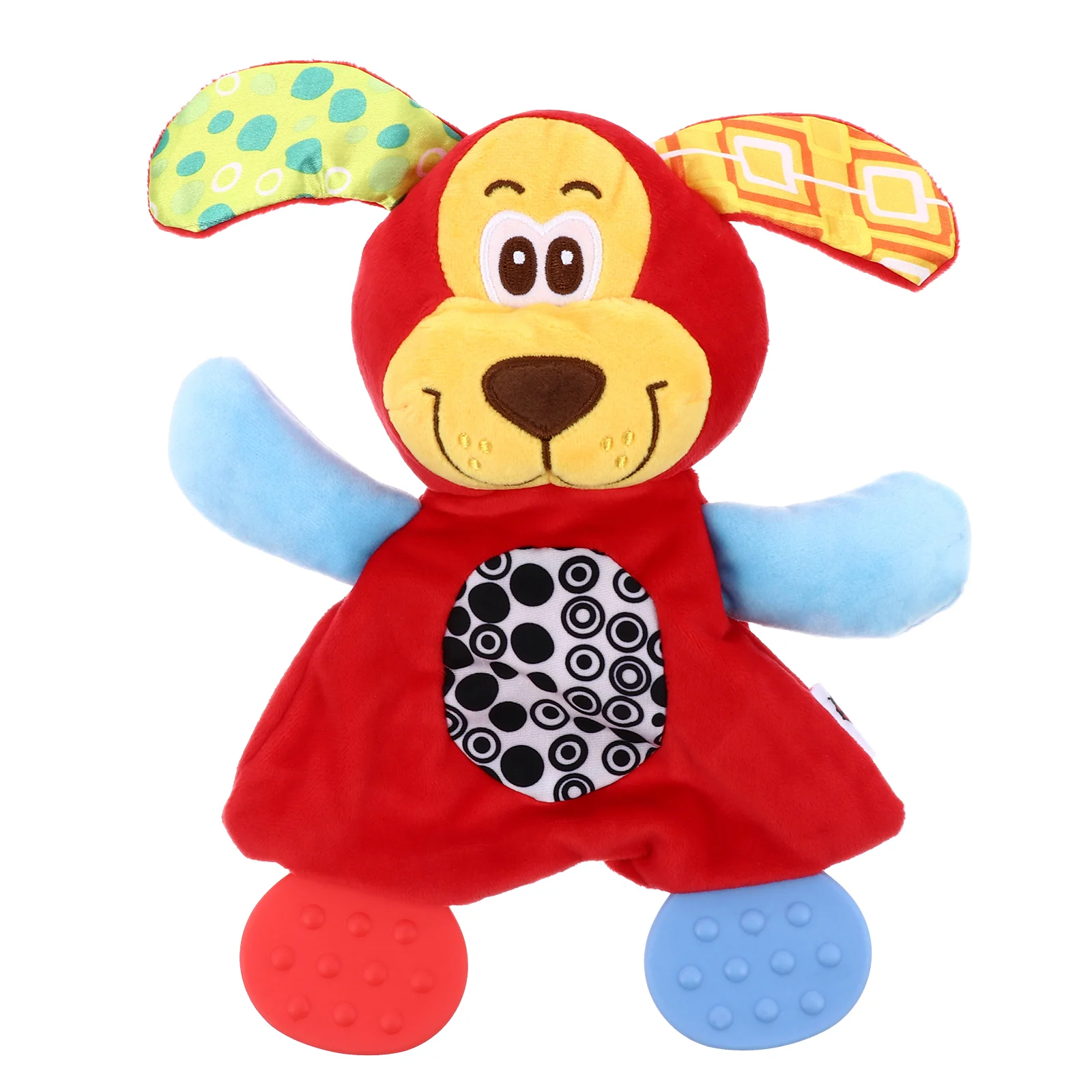 

1 Pc Durable Interesting Plush Dog Shape Baby Adorable Smoothing