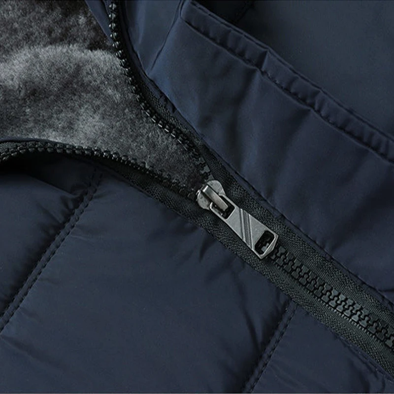 Men's Winter Autumn Clothing Military Tactical Down Jacket Trench Coat Hoodies Plus Velvet Overcoat Outdoor Outerwear For Men