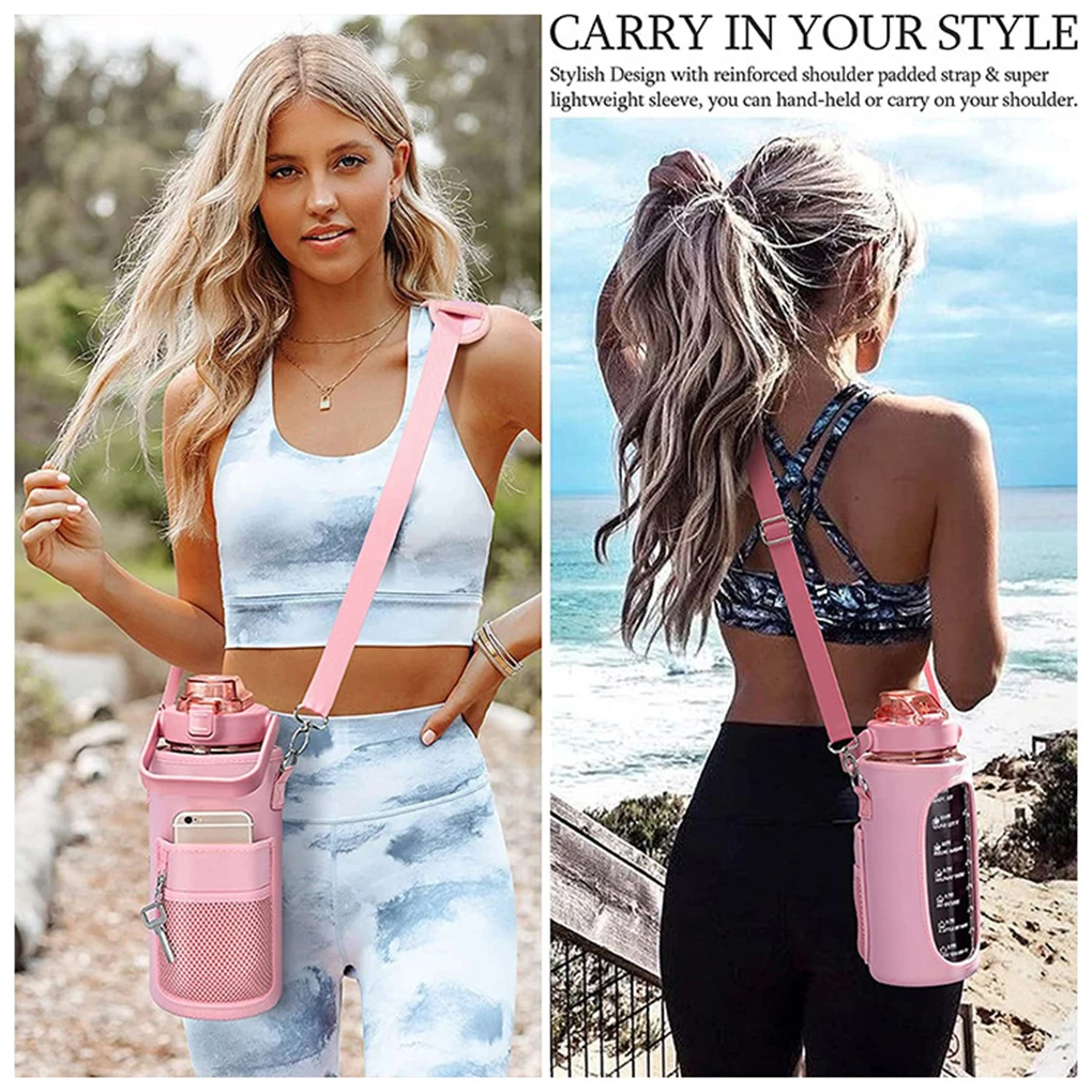 

Camping Water Bottle Cover Bag Vacuum Flask Sleeve Pouch Carrying Case