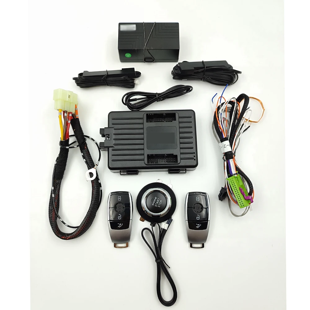 

Для Mercedes Benz 2016-2019 Smart fortwo 453, обновленный двигатель, пульт дистанционного запуска, PKE, вход без ключа