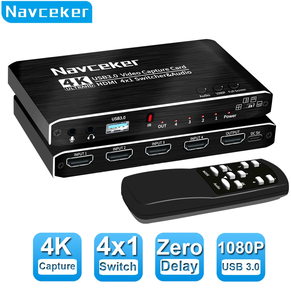 Seamless Switch For Camera Recording Live Streaming