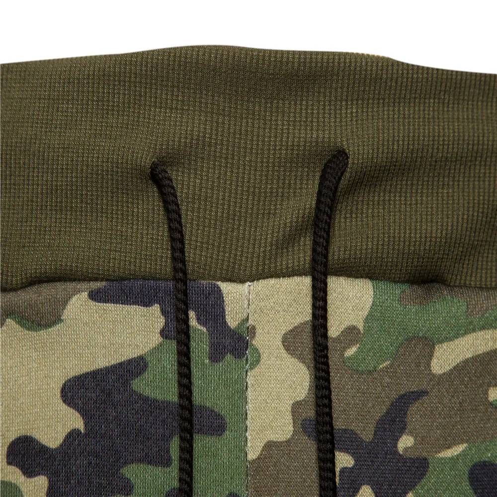 NEW 2022 Spring Summer Casual Joggers Beam Foot Elastic Waist Army Cross-border Camouflage Man Foot Slacks Men\'s Trousers