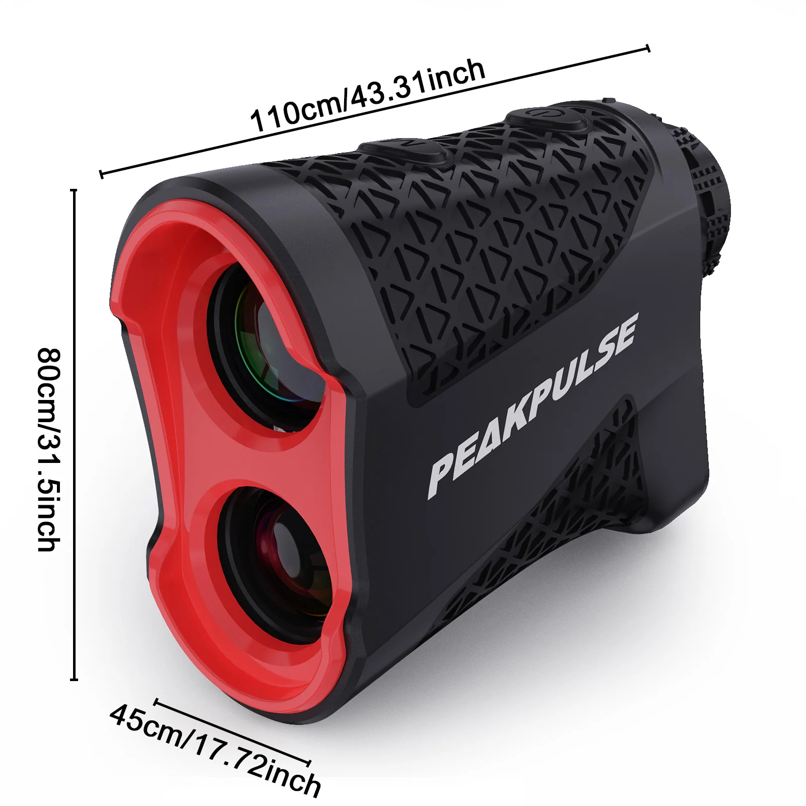 Фото Лазерный дальномер PEAKPULSE для гольфа, 650 ярдов, наклон и флаг для гольфа, спорт на открытом воздухе, подарок, охота, обзор, пеший туризм, 3 режима №4