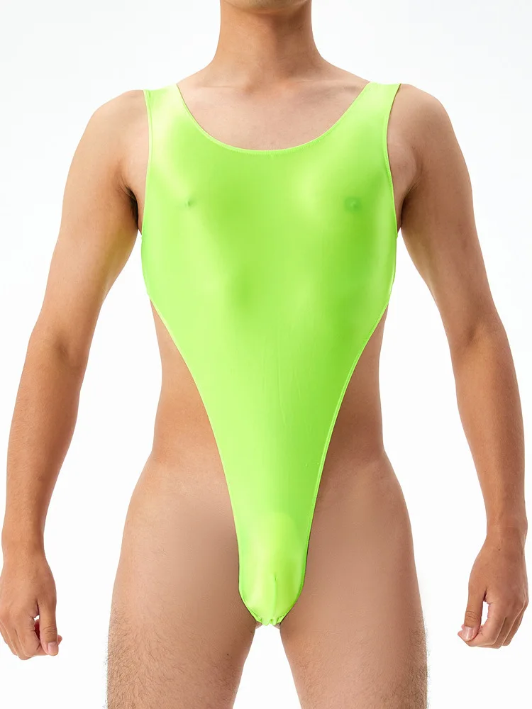 Модные сексуальные масляные блестящие шелковистые гладкие боди большого