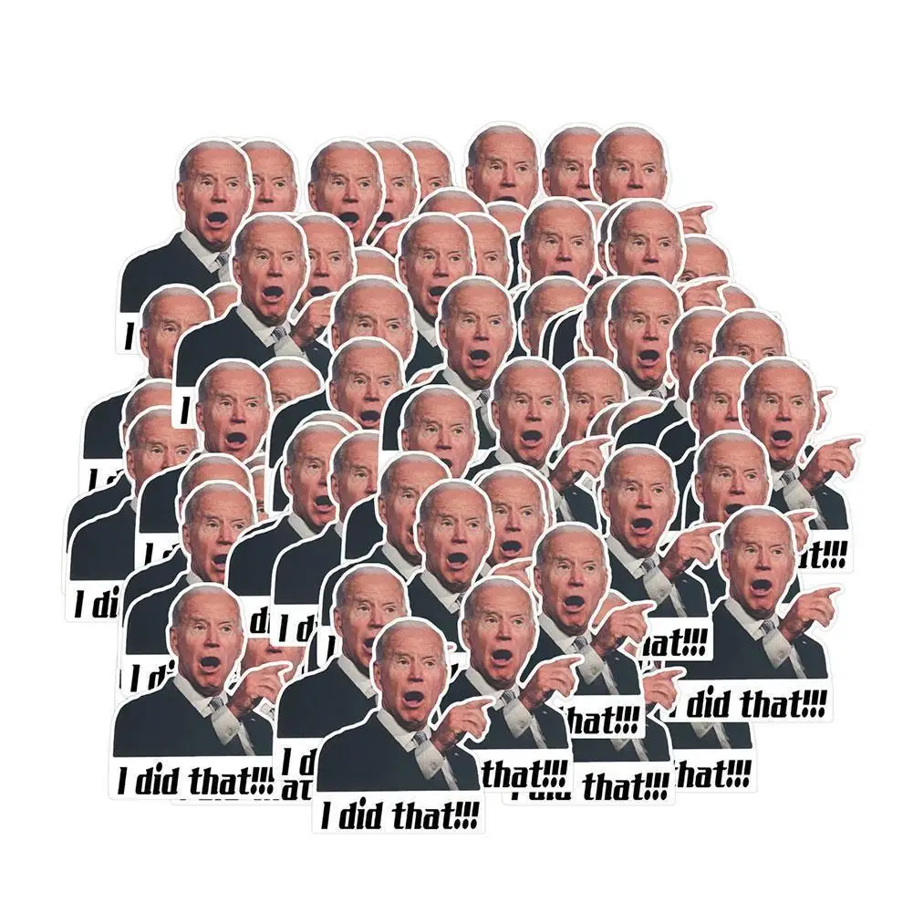 

100 Stickers Car Biden Sticker Funny Biden Decals Car Decal Rightward Removal Stickers Sticker Easy Window I2t8