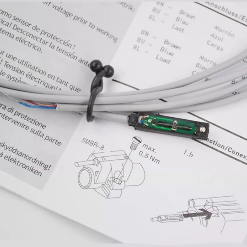 Магнитный переключатель пневматического цилиндра типа FESTO SME-8-K-LED-24