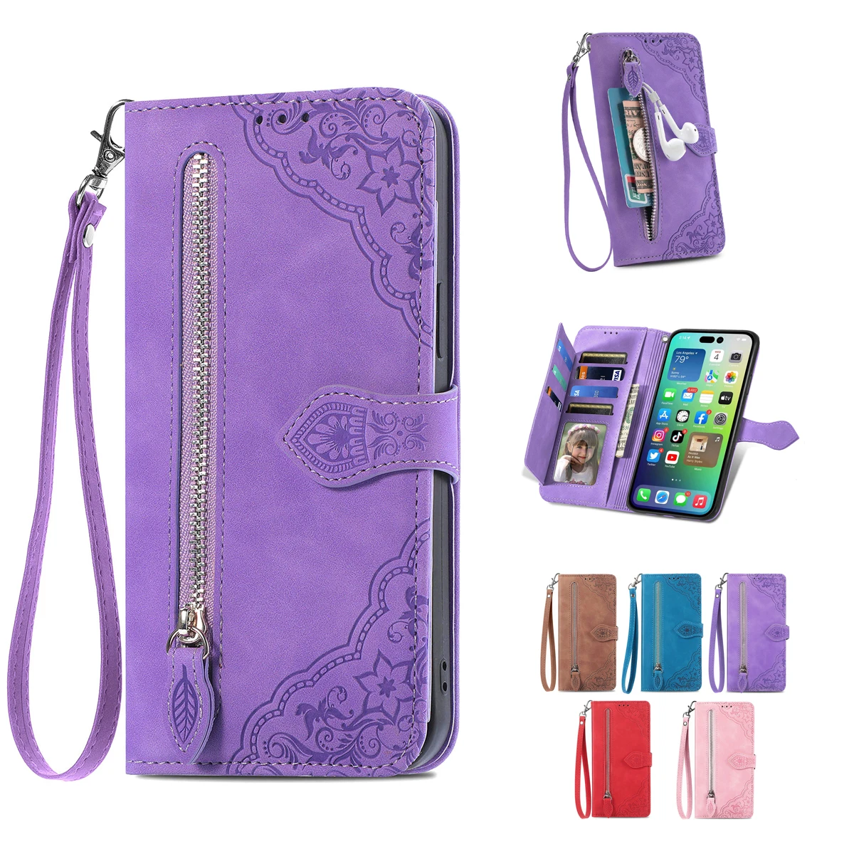 Чехлы Sunjolly для XiaoMi RedMi 9A Note 11R 10 JE 11SE Poco X4 GT C3 M3 Mi M5 M4 Pro чехол бумажник чехлы