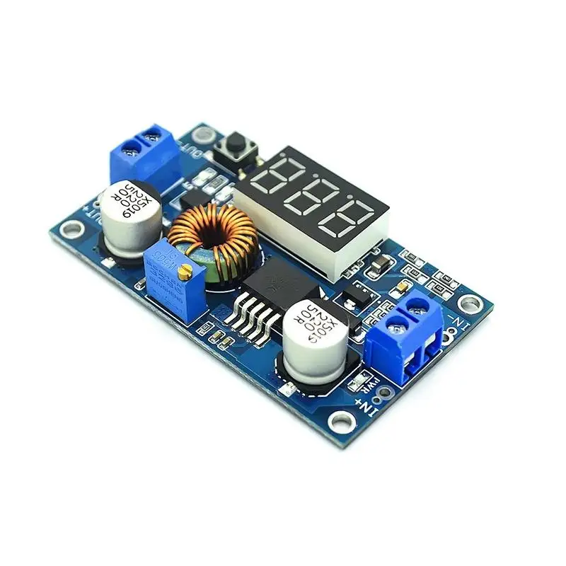 Регулируемый понижающий модуль питания XL4015 5 А 75 Вт от 4 0-38 в до 1 25-36