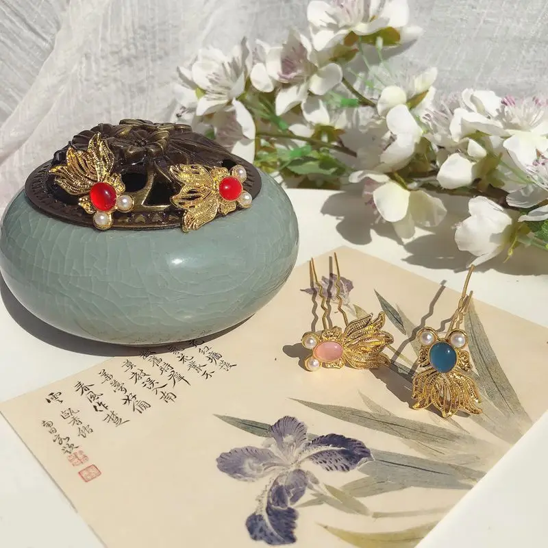 

Vintage U Shape Hairclips Hanfu Hairpin Hair Accessories for Women