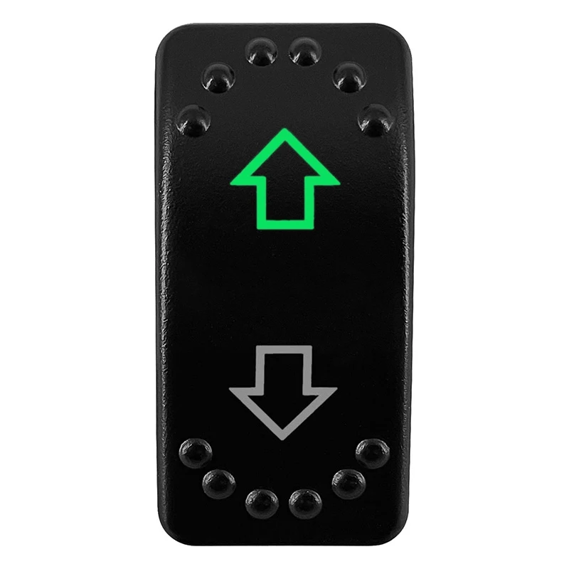 3-ходовой светодиодный клавишный переключатель 12 В/24 В DPDT ВКЛ. Выкл. Водонепроницаемая мгновенная лебедка вверх вниз самосвал ящик стрелы для автомобиля лодки машины