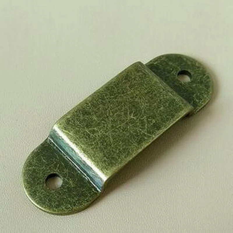 

Two Holes Hand Holder Suitcase Hardware Handle Fittings Bronze Hand Holder