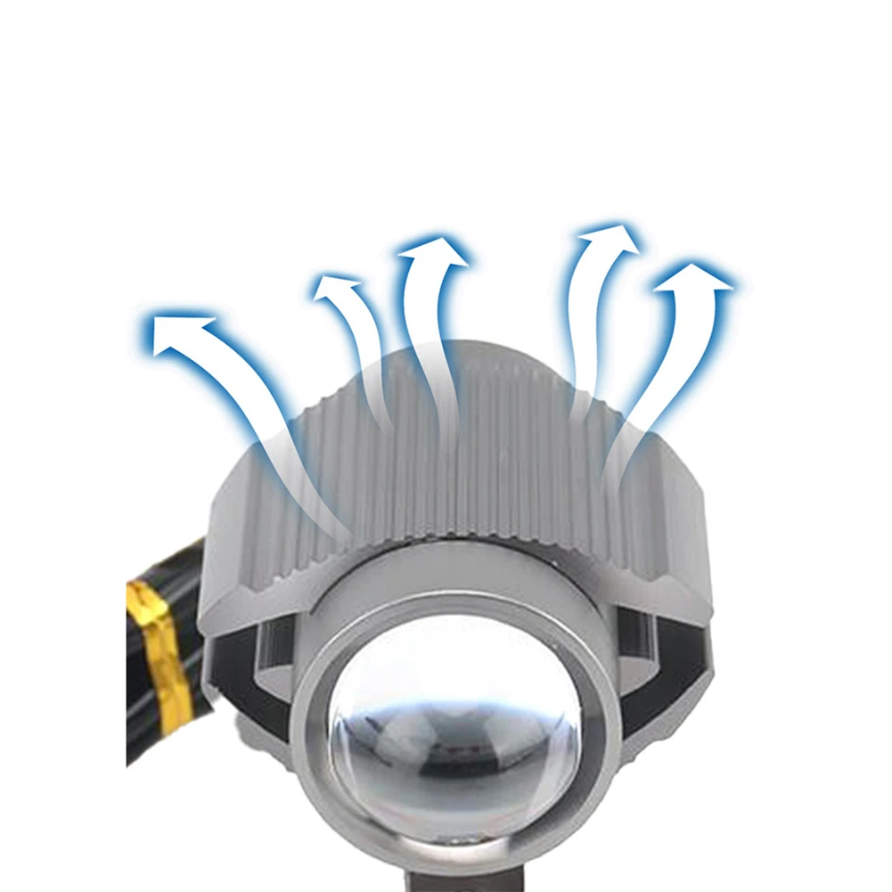 

Передняя фара для электровелосипеда 12-80 в, Водонепроницаемая передняя фара из алюминиевого сплава