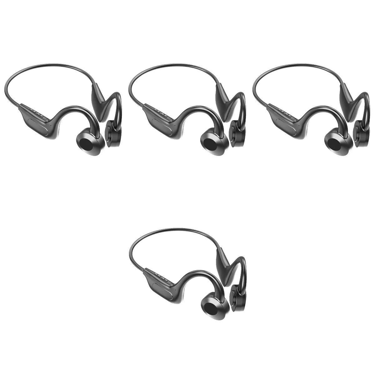 

Wireless Open Headset Ear Conduction Mic Connectingcell Boom Bonestereo Cycling Headphone Drivers Trucker Home Running Headsets