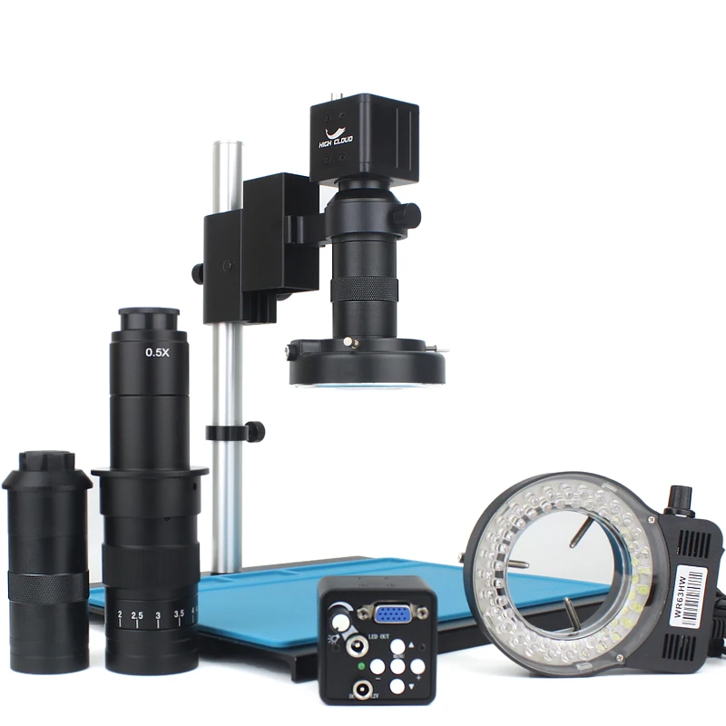 

Электронный видеомикроскоп с выходом VGA, 30 кадров в секунду, увеличительное стекло для камеры с увеличением 180/130X, линза с креплением типа C, 56 фото для микроскопа телефона, инструменты для ремонта микросхем телефона