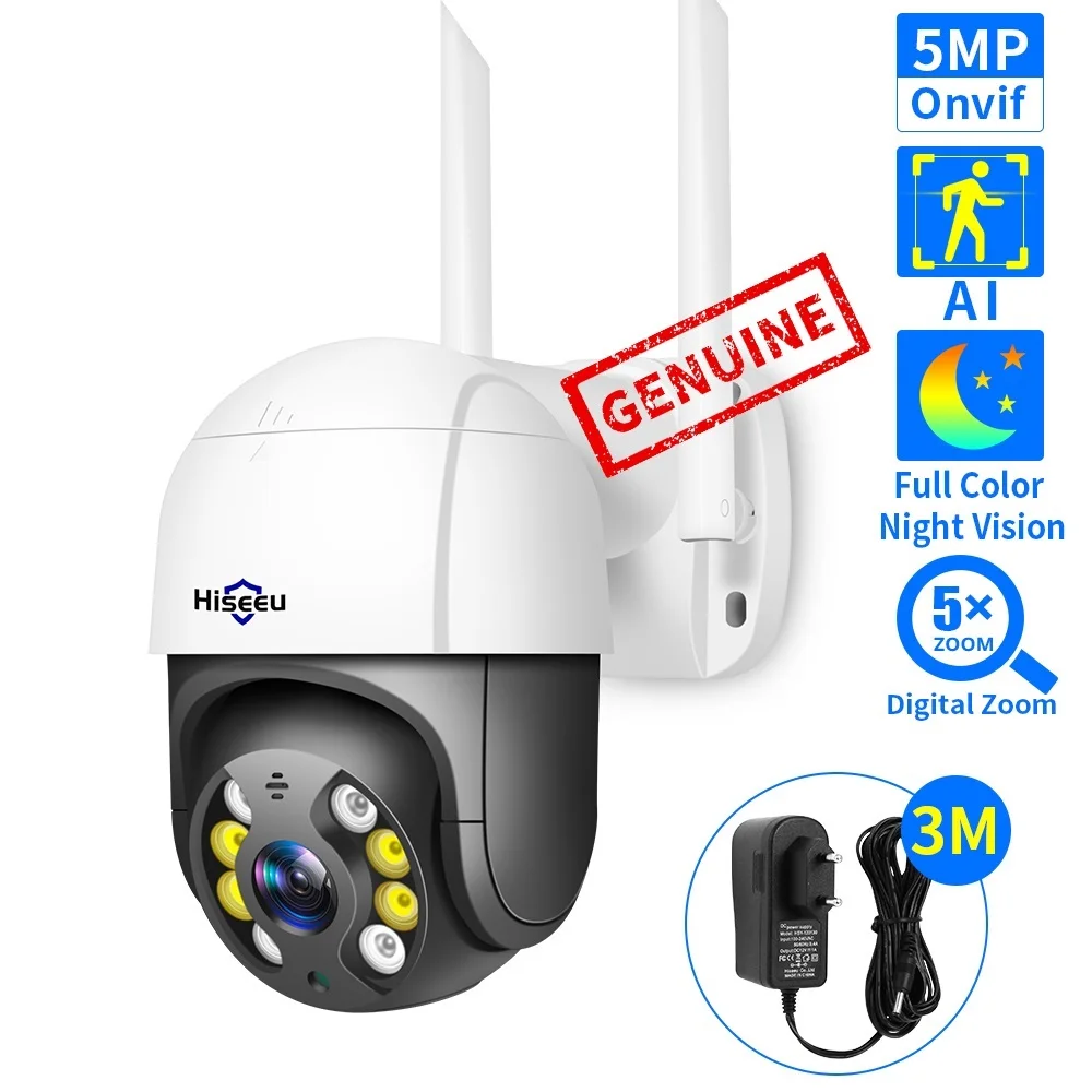 

2MP 3MP PTZ IP WIFI Camera Speed Dome Wireless 1080P ONVIF Outdoor 5X Digital Zoom Audio Network CCTV Surveillance Camera