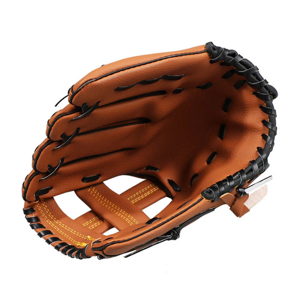 Outfield Pitcher Baseball Gloves Softball Gloves Brown Baseball Gloves 12.5 Inch Right Hand For Adult Man Woman Train New